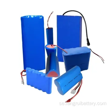 7.4V 13AH Li-ion batteripaket uppladdningsbara